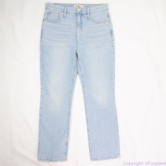 Madewell Slim Demi-Boot Jeans in Bellmeade Wash, size 29, NWT - Picture 3 of 16